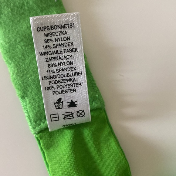 La Senza Bra Gel Push Up Everyday Green Size 36A - Picture 14 of 14